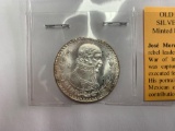 1965 Old Mexican Silver Dollar Minted from Silver