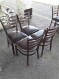 (4) Metal Chairs