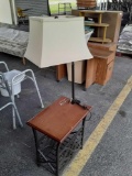 Reading Lamp with Table
