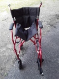 Red Wheel Chair