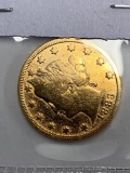 24 Karat Gold Plated Liberty Head V-Nickel