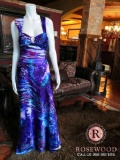 beautiful multi toned purple dress.Brand: BlondieSize: 8Price: $200