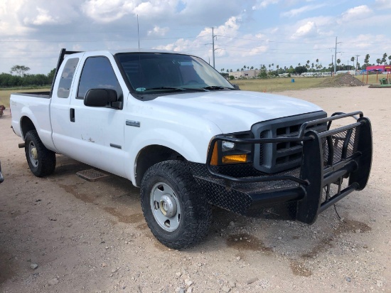 2006 Ford F-250 4x4 Pickup Truck, Ext. Cab, VIN # 1FTSX21P56EA60556