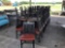 25 Black/Red Wooden Chairs