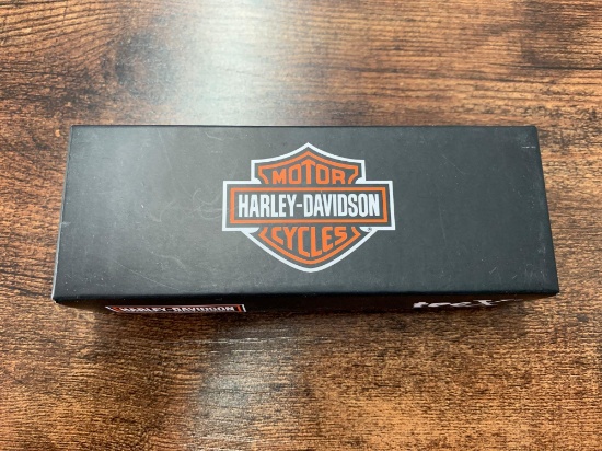 Harley Davidson pocket knife and Harley Davidson sweater...