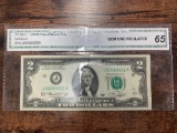 (2) 1976 $2 Federal Reserve Note