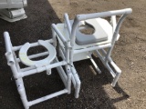 2 PVC's Commodes