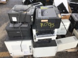 Group of Printers, Keyboard, Battery Charger