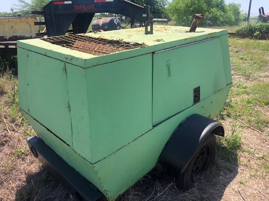 Sullair Industrial Air Compressor on Wheels, Dsl. Engine