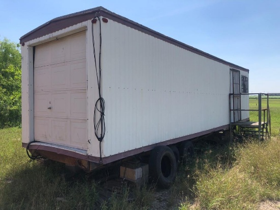 Portable Office with Large Loading Door