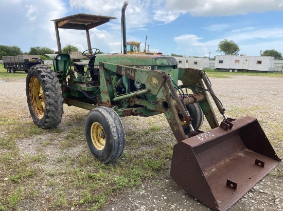 2950 John Deere Tractor with Front End Loader