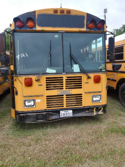 2002 Thomas Built Buses Saf-T-Liner MVP-EF Bus, VIN # 1T88M3B2321116103