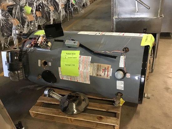 (1) Universal Commercial Water Heater (Missing Parts)