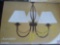 4- Globe Mirabelle 3 Light Chandelier ???????MSRP:$ 119.00