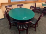 1-Round Table w/6 Chairs