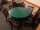 1-Round Table w/6 Chairs