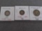 (3) Silver Coins, 2-Dimes, 1-Quarter