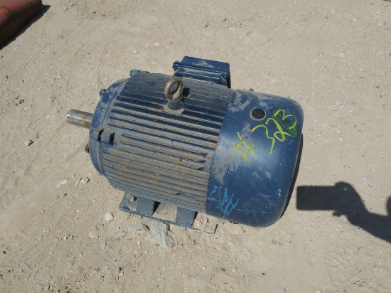 Blue Electric Motor