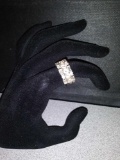 Woman's ''Silver'' Interchangeable Ring Set w/Diamonds