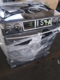 Gray Electric Stove *MISSING PARTS*