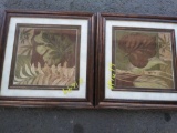 (2) Small Wall Decor Frames