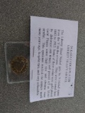 24 Karat Gold Plated Liberty Head V-Nickel