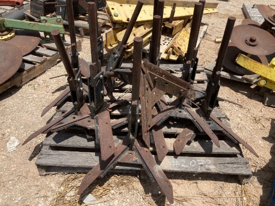 Pallet of Cultivator Parts