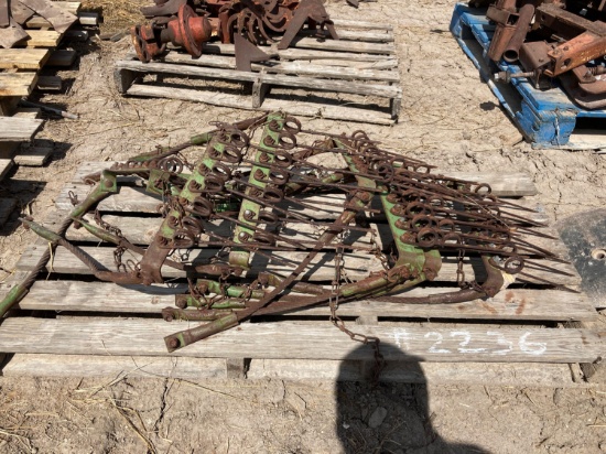 Pallet w/Field Cultivator Parts
