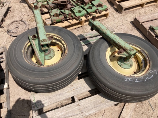 Pallet w/Implement Tires