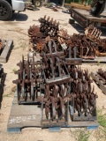 Pallet w/Cultivator Gangs 3-Spikes (14)