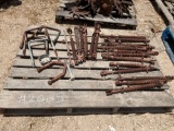 Pallet w/Cultivator Parts