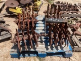 Pallet w/Cultivators Gangs 4-Spikes (6)