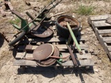 Pallet w/Planter Wheels