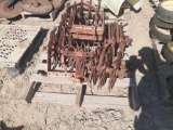 Pallet w/Cultivator Gangs 3-Spike (6)