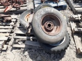 Pallet w/Implement Tires