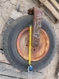 Pallet w/Plow Stabilizer Wheel