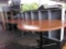 Group of Wood Furniture, Office Rolling Chair, Wood File Cabinets, Round Table, Rectangle Table,