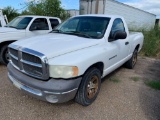 2002 Dodge Ram Pickup Pickup Truck, VIN # 1D7HA16K52J232899