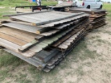 Group of cedar fence (25 panels)