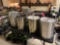 Group of Pots, Fryers, Burners, Dispensers, (No Table)
