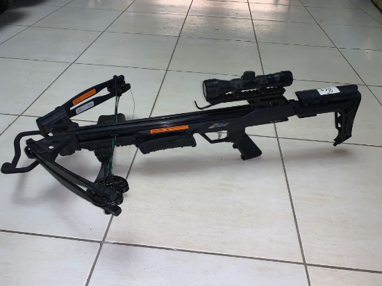 X-Force Blade Crossbow Model# 20249 Power Stroke: 12 1/2'' String Length: 33 3/4'' Cable Length: 18