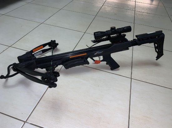 X-Force Blade Crossbow Model# 20249 Power Stroke: 12 1/2'' String Length: 33 3/4'' Cable Length: 18