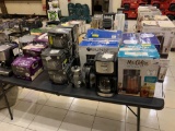 Group of Coffee Makers,(No Table)