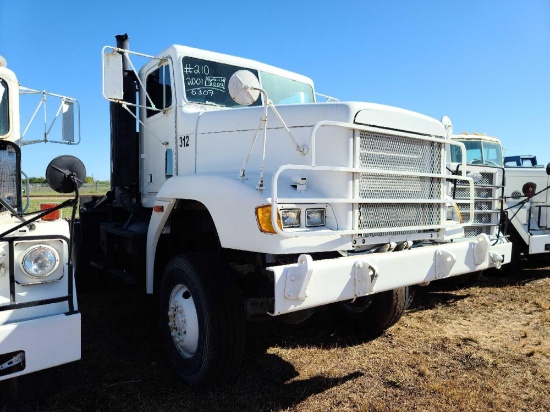 2001 Freightliner FLD120 Military Winch Truck, VIN # 1FULATCG61PH66307