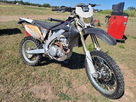 Honda 2012 Off-Road Motorcycle