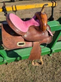 Barrel Racing Saddle