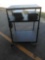 Metal Rolling Cart, Black Office Rolling Chair, (8) Laptops