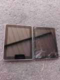 (2) Ipads, (1-Broken, 1 Good Screen)