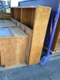 Group of Wood Furniture, Aluminum Scrap, Chair Frames, White Board