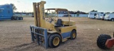 H80C Hyster Forklift S#C5D123735 8800lbs Capacity,Duall Front Tires, 6-Cyl. Gas Motor, Standard